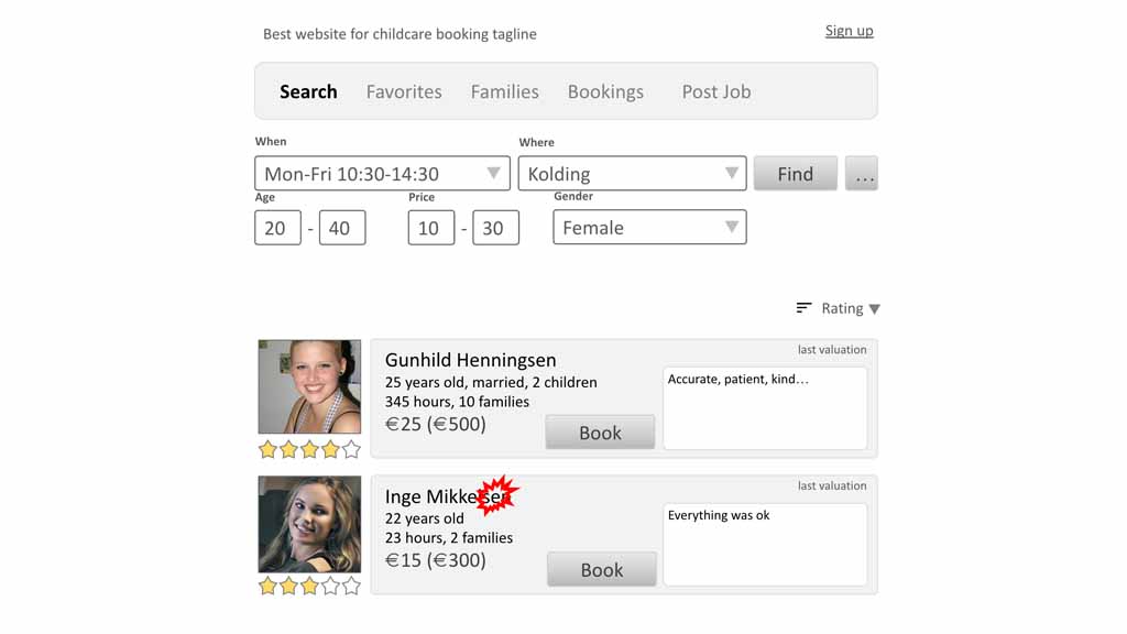 Nearsitter